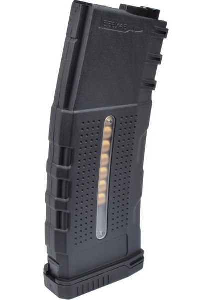 Battleaxe M4 Mıd-Cap 150BB Mermı Gorunumlu Airsoft Magazine Şarjör Sıyah fiyatları
