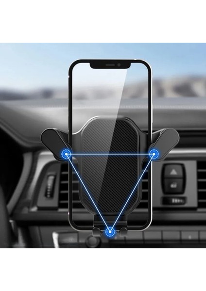 Klima Izgara Uyumlu Araç Telefon Tutucu Kalorifer Havalandırma Uyumlu Oto Telefon Tutucu