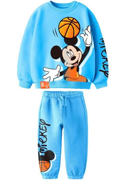 Mcky Basketbol Dokulu Erkek Çocuk takım - Mavi fiyatları