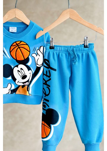 Mcky Basketbol Dokulu Erkek Çocuk takım - Mavi fırsatları