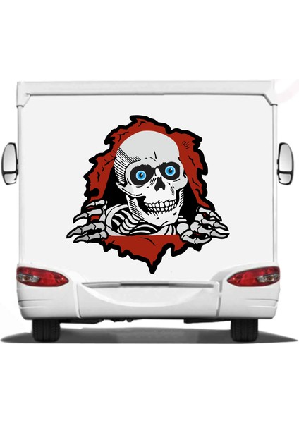 Kurukafa Araba Oto Motosiklet Karavan Sticker 00495