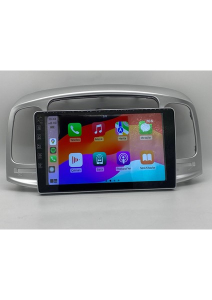 Hyundai Accent Era 2009-2012 Androidmultimedya+Carplay+Youtube+Playstoreuygulamaları