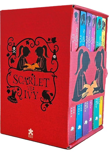 Scarlet ve Ivy: Kayıp İkiz - Duvardaki Fısıltılar - Karanlıkta Dans - Sophie Cleverly
