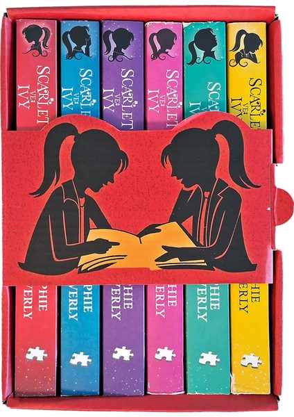Scarlet ve Ivy: Kayıp İkiz - Duvardaki Fısıltılar - Karanlıkta Dans - Sophie Cleverly