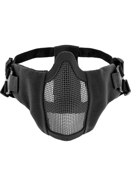 Asg Metal Mesh Mask  Koruma Maskesi - Siyah 19079