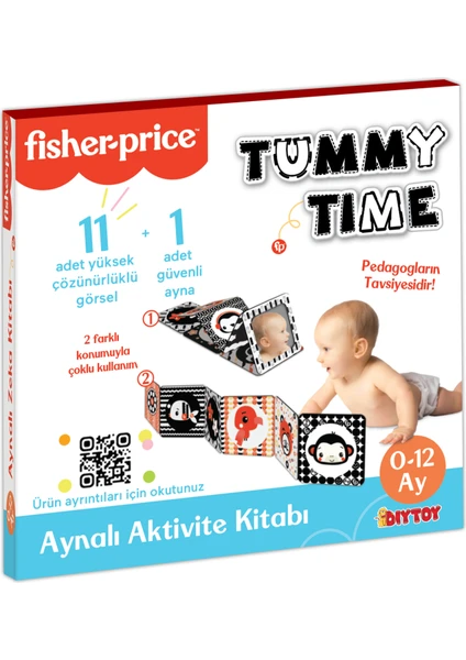 Diytoy Tummy Time Aynalı Aktivite Kitabı