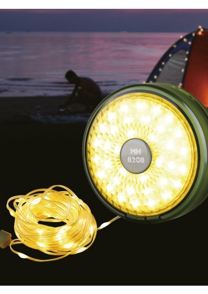 PT-390 USB Şarjlı Kamp Lambası ve Şerit LED Renkli