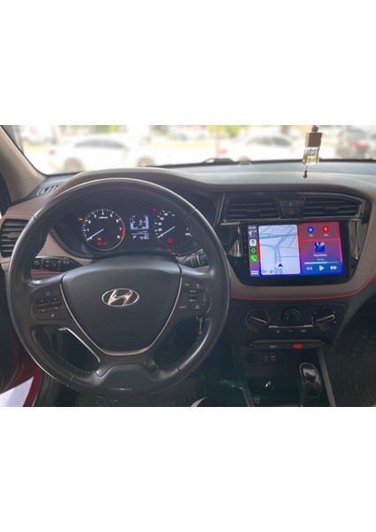 Hyundai I20 Androidmultimedya+Carplay+Androidauto+Playstoreuygulamaları