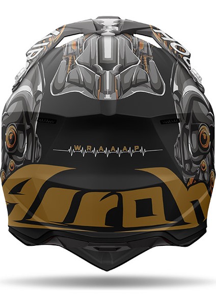 Aıroh Wraap Cyborg Matt Kask modelleri