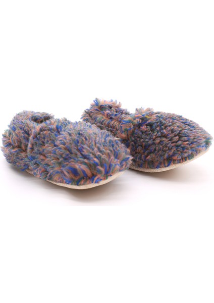 Renkli Peluş Pamuklu Kaydırmaz Bebek Patik