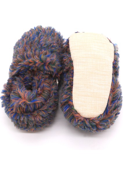 Renkli Peluş Pamuklu Kaydırmaz Bebek Patik fiyatları