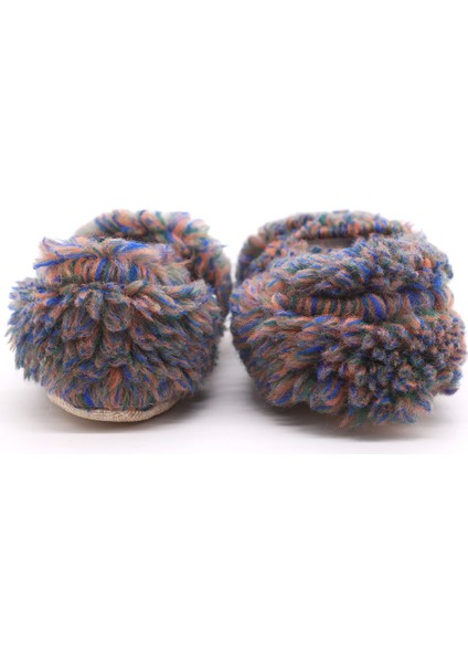 Renkli Peluş Pamuklu Kaydırmaz Bebek Patik modelleri