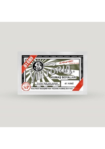Kumaş Boyası - 41 Haki