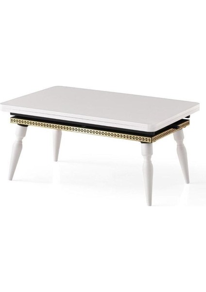 Kademeli Akıllı Orta Sehpa Yemek Masası Açılır