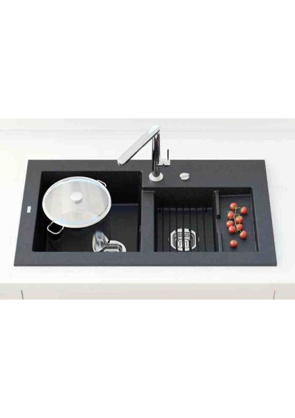 Combo 850 Granit Eviye 1,5 Gözlü Damlalıklı