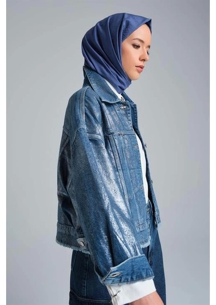 Denim Ceket 24KD3413 Açık Mavi