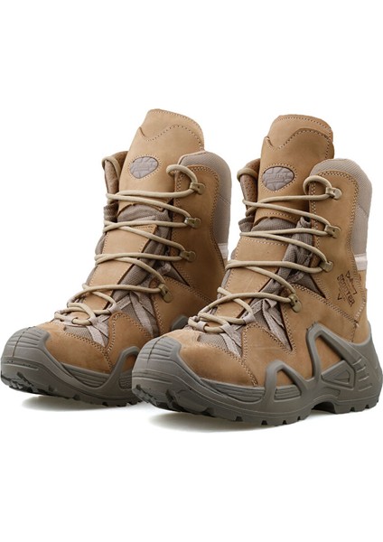 Nubuk Deri Bej Erkek Outdoor Botu P1490NBJ-3 Kahverengi modelleri