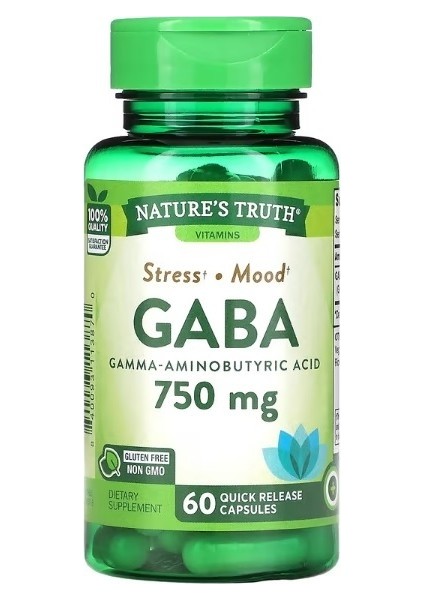 Truth Gaba 750 Mg 60 Caps