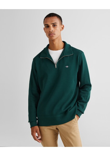 Erkek Yeşil Regular Fit Sweatshirt 2524368T.374