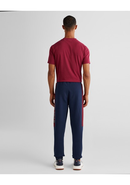 Erkek Lacivert Regular Fit Logolu Eşofman Altı 2624346T.410