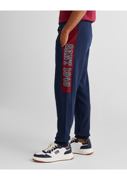 Erkek Lacivert Regular Fit Logolu Eşofman Altı 2624346T.410