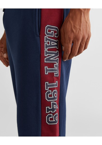 Erkek Lacivert Regular Fit Logolu Eşofman Altı 2624346T.410