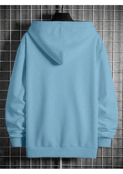 Erkek Bebe Mavi Üçgen Baskılı Sweatshirt fiyatları