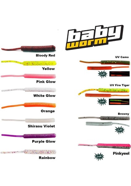 Baby Worm 5.2 cm Floating Lrf Silikonu