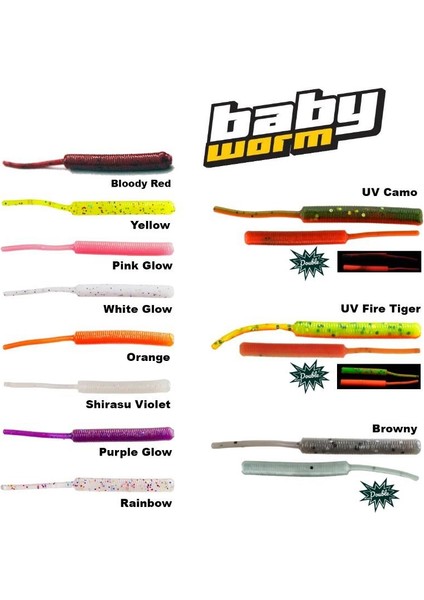 Baby Worm 5.2 cm Floating Lrf Silikonu