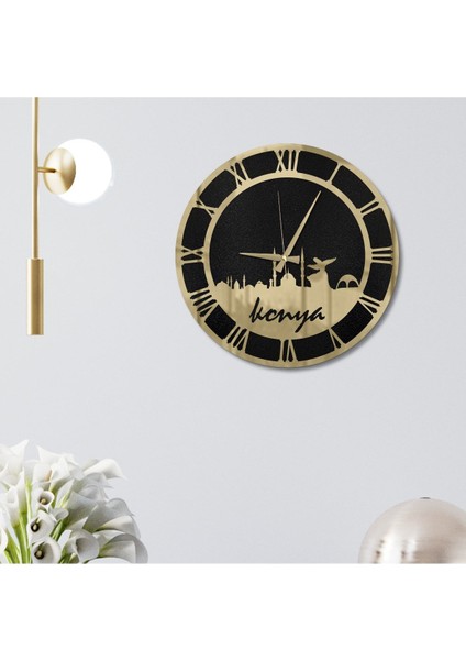W'clock Memleket Serisi - Konya Temalı Duvar Saati