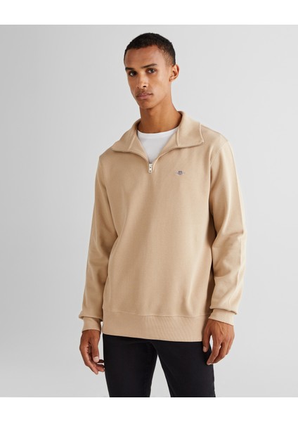 Erkek Bej Regular Fit Sweatshirt 2524368T.277