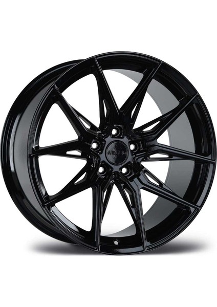 19 Inç 5X112 Arceo Marseille Fgolf Jetta Passat Uyumlu Siyah Jant Modeli Volkswagen (4 Adet)