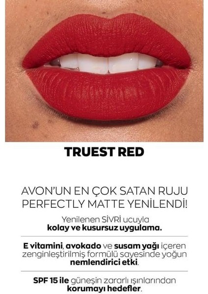 Ultra Matte Lipstick Truest Red