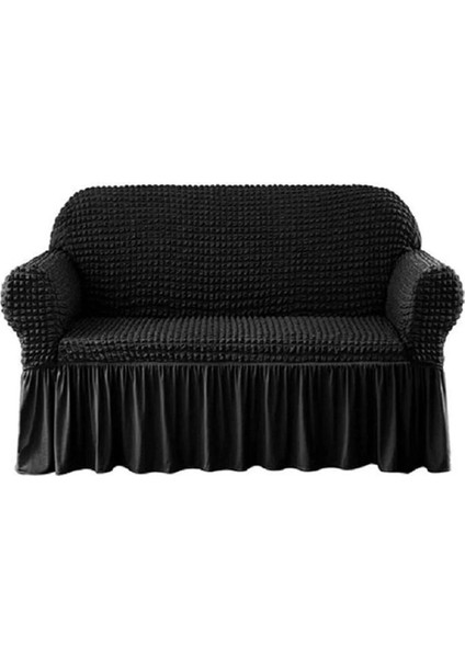 Bürümcük Likralı Yıkanabilir Esnek Koltuk, Kanepe, Çekyat Örtüsü Tek Kişilik (Berjer) Koltuk Örtüsü