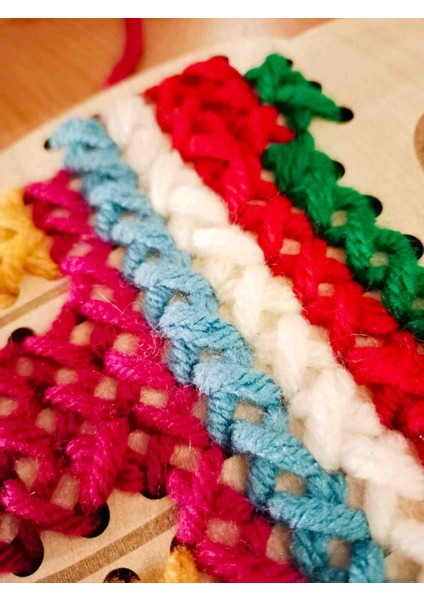 Montessori Eğitici Geliştirici Geyik Kanaviçe Seti Oyuncak fırsatları