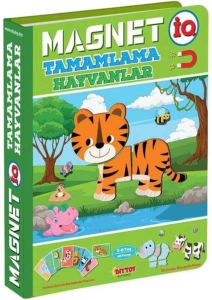 Diytoy, Manyetik Hayvan Tamamlama ve Manyetik Mevsimler, 2 Li Eğitici Set