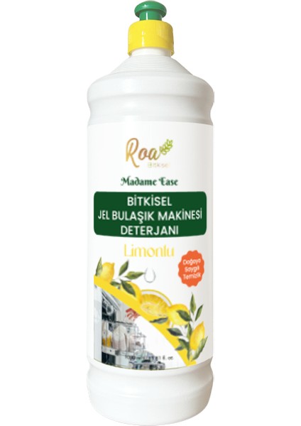 Jel Bulaşık Makina Deterjanı 1000 ml Limonlu indirimleri