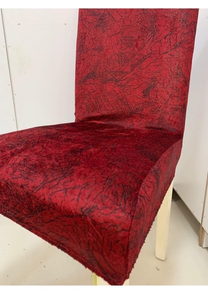 Kadife Hakı Yeşili Siyah Damar Desenli Sandalye Kılıfı Dijital Baskılı 1 Adet Standart Tekli Örtü indirimleri