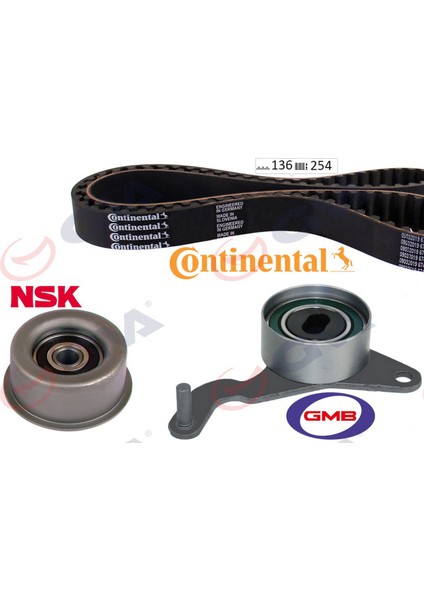 Eksantrik Gergi Kiti Astra F 91-98 -Combo B-Corsa B 93 Vectra A-B 90 1.7 8V 17D-X17D-X17Td Mazda 323 12