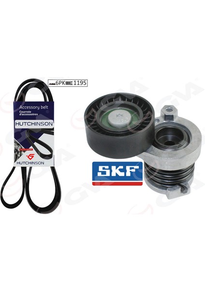 Alternatör Gergi Kiti Clio Iv-Captur-Mgn Iii-Scenic Iii-Grand Kng-Mercedes Citan 1.5 Dci 13 12