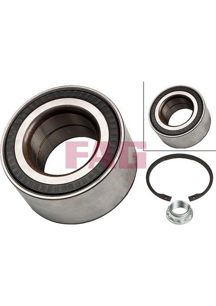 Teker Rulmani On Sag Sol Bmw E60 E90 E92 E83 E53 12