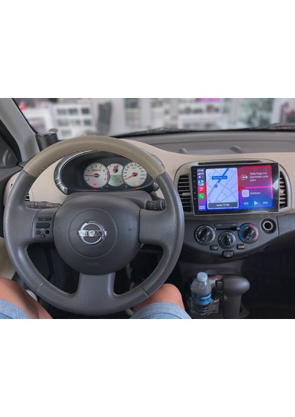 Nissan Micra Androidmultimedya+Carplay+Androidauto+Youtube+Playstoreuyguylamöaları