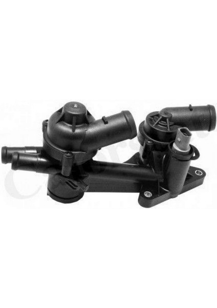 Termostat Komple Vw Golf V 1.4Tsi 05-08 Touran 1.4Tsi 06-10 Tahliye Borulu 12