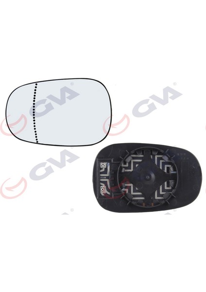 Ayna Cami Sol Clio I-Ii 94-05 -Logan 04 Megane I 96-03 Isitmali Asferik Vm-6800Ghl 12
