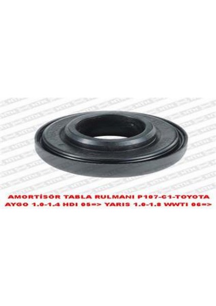 Amortisör Tabla Rulmani P107-C1-Toyota Aygo 1.0-1.4 Hdi 05 Yaris 1.0-1.8 Wwti 06 12