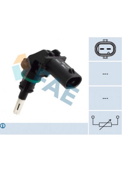 Sicaklik Sensoru Bmw F10 F20 F30 F22 F32 F34 F36 F40 F46 G22 F07 G30 G32 F01 G11 G12 E84 F48 G15 G15 F15 F16 F25 F26 G01 Mini R55 R56 R60 F54 F55 F56 12