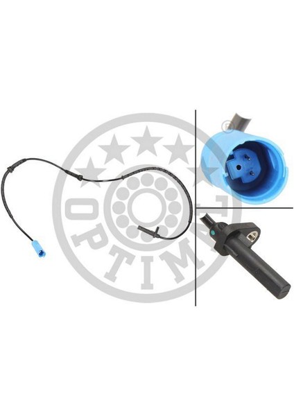 Abs Hiz Sensoru Arka Sag Sol Bmw E65 E66 12