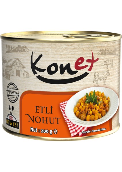 Etli Nohut 200g - Pratik Ve Lezzetli Hazır Yemek