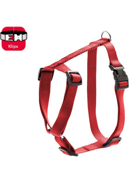 Basic Göğüs Tasma S 35-50cm Kırmızı