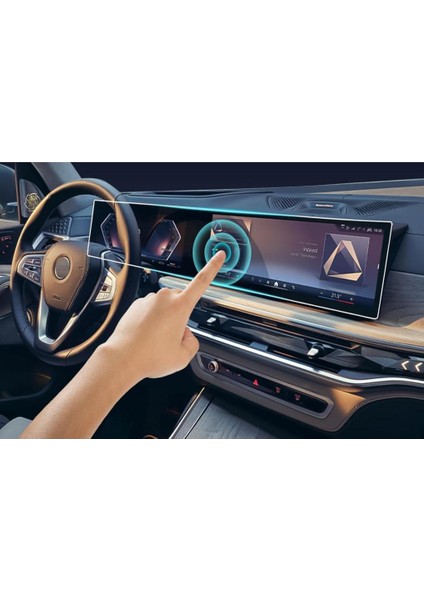 Bmw I4 M50 Ekran Koruyucu Şeffaf Nano Tam Kaplama Tek Parça